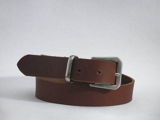 "Wildlands" Handcrafted Leather Belt