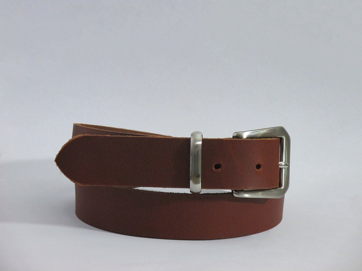 "Wildlands" Handcrafted Leather Belt